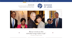 Desktop Screenshot of bonniestjohn.com